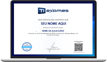 Certificado TI Exames
